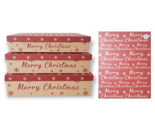 Picture of MERRY CHRISTMAS GIFT BOXES